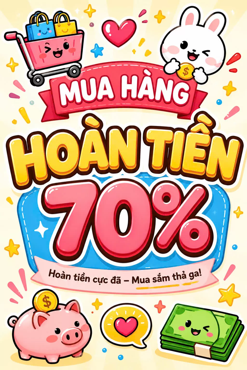 Nhóm Mua Gì Cũng Hoàn Tiền 70%