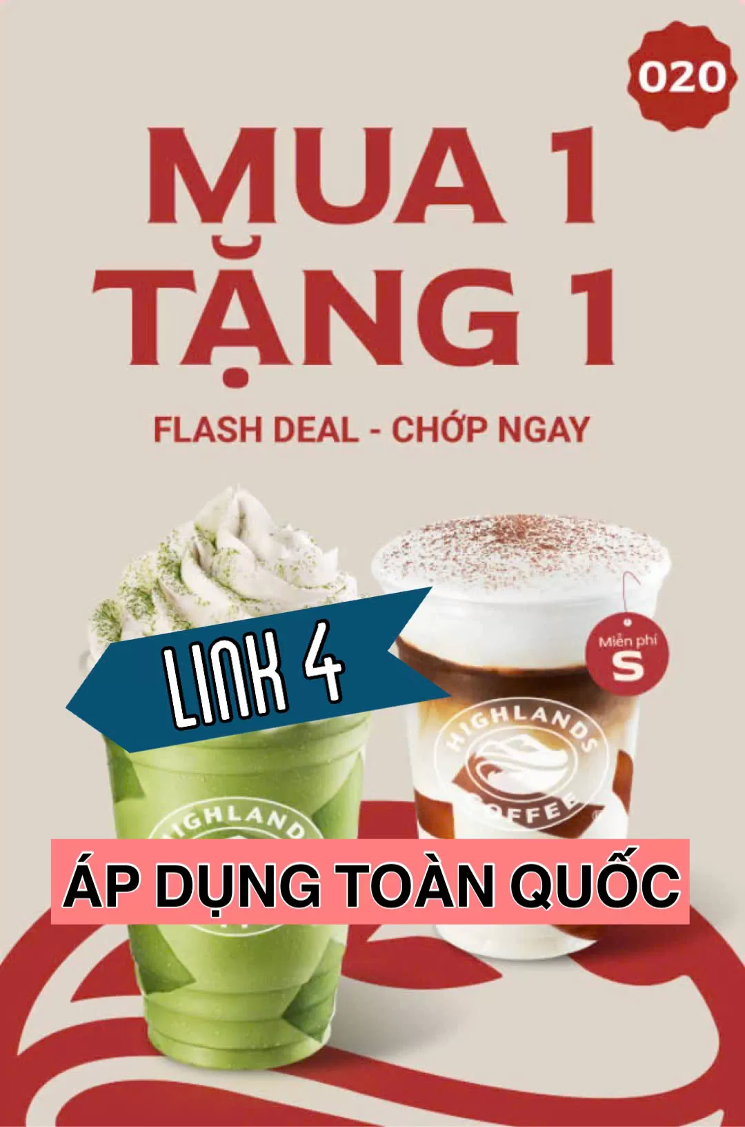 Mã Giảm Giá Mua 1 Tặng 1 